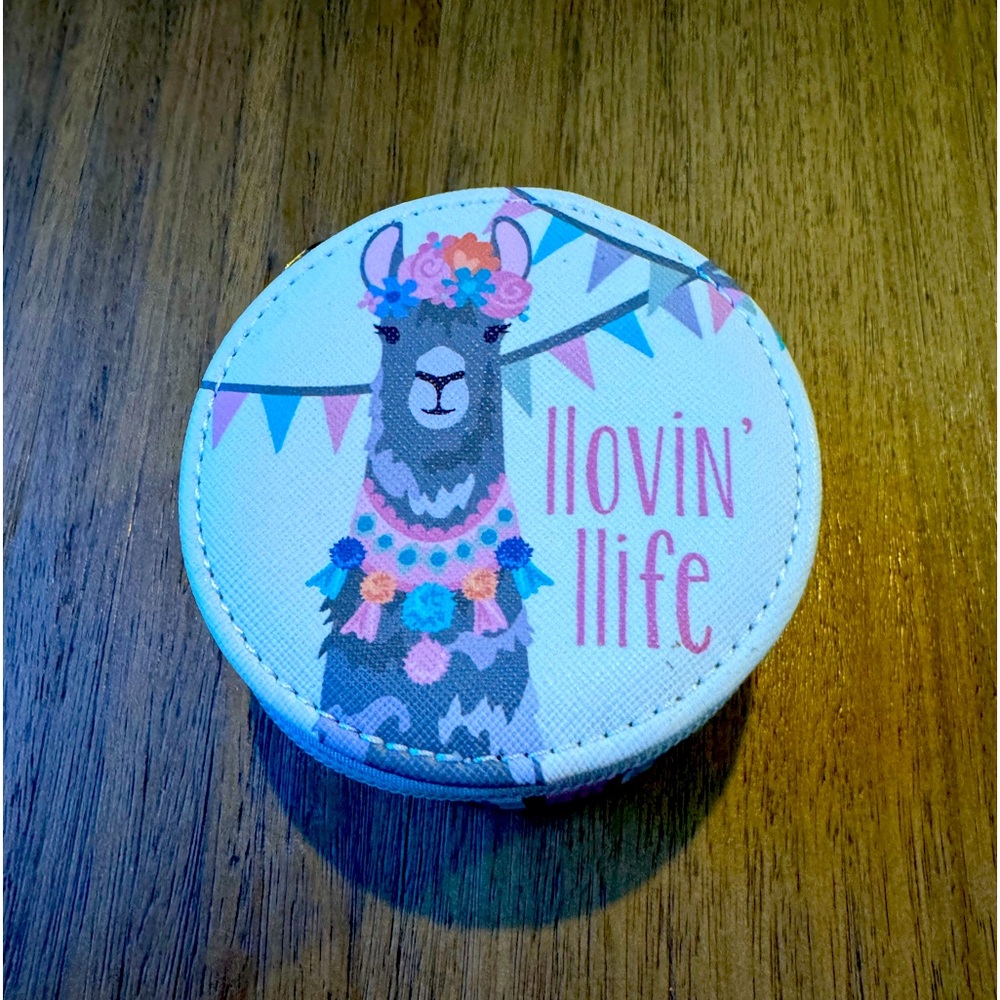 Llama jewelry case!